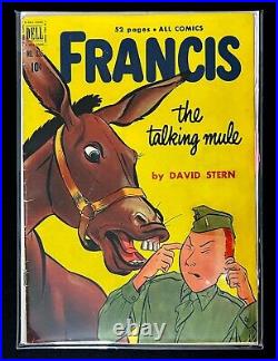 FRANCIS THE FAMOUS TALKING MULE #1 Dell Four Color #335 1951 1st App. NICE COPY