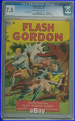 Flash Gordon Four Color 190 CGC 7.5 Dell 1948 Rare. + Bonus & Free Shipping