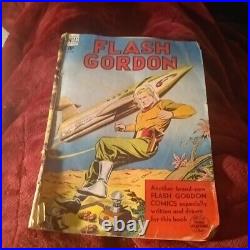 Flash Gordon Four Color Comic 204 Dell 1948 Golden Age classic Paul Norris cover