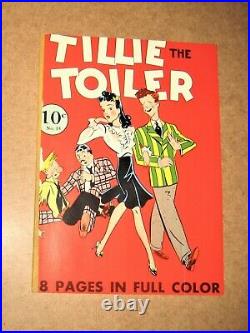 Four 4 Color Comics #15 Tillie The Toiler Comic strip Scarce early issue 1937