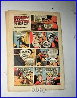 Four 4 Color Comics #20 Barney Baxter Golden age Comic Strip WWII cover