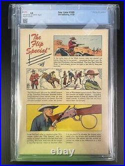 Four Color #1009 The Rifleman Dell Cgc 6.5 Chuck Conners Johnny Crawford Proship