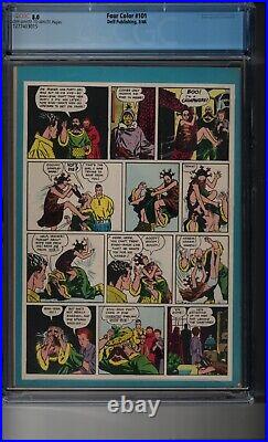 Four Color #101 CGC 8.0 Terry and the Pirates Dell 1946