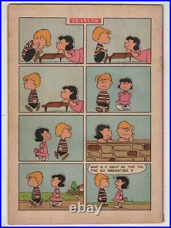 Four Color #1015 VINTAGE 1959 Dell Comics Peanuts Snoopy Charlie Brown