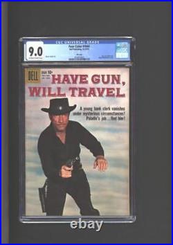 Four Color #1044 CGC 9.0 File Copy Have Gun, Will Travel 1959