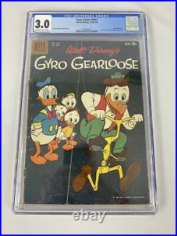 Four Color #1047 CGC 3.0 1st Comic Devoted To Gyro Gearloose! Dell 1959