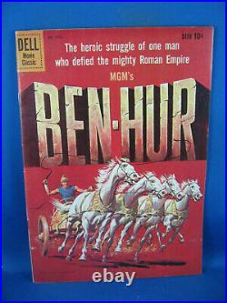 Four Color 1052 Ben Hur Vf+ Photo Back Cvr 1959 Hard To Find