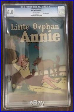 Four Color #107 CGC 6.0 Little Orphan Annie