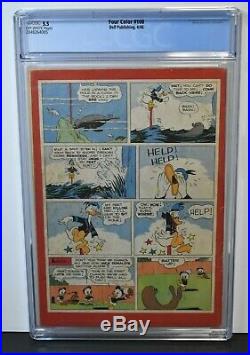 Four Color #108 1946 CGC Graded 5.5 Carl Barks Story, Art Carl Buettner Cover