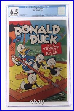 Four Color #108 Dell 1946 CGC 6.5 Donald Duck in The Terror of the River