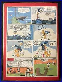 Four Color #108 Dell 1946 Donald Duck in The Terror of the River