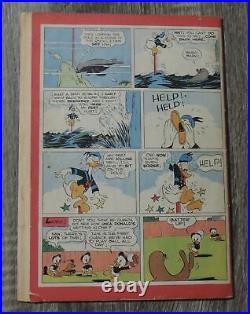 Four Color #108 Donald Duck In Terror Of The River! Carl Barks 4/16/1946