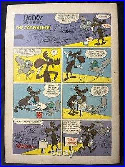 Four Color #1128 Rocky And Bullwinkle 1960 1st App. Rocky In Comic Book