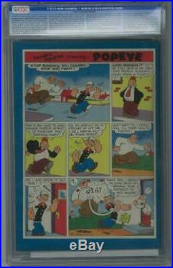 Four Color #113 CGC 8.0 (OW-W) File Copy 1st original Popeye story done for comi