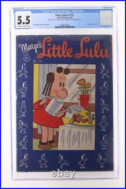 Four Color #115 Dell Publishing 1946 CGC 5.5 Marge's Little Lulu