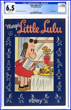 Four Color #115 Marge's Little Lulu (Dell, 1946) CGC FN+ 6.5 Off-white pages