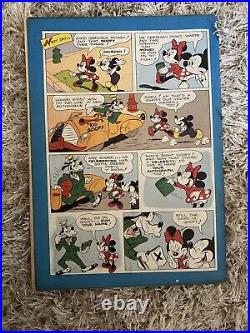 Four Color # 116 1946 Mickey Mouse and the House Of Many Mysteries Dell