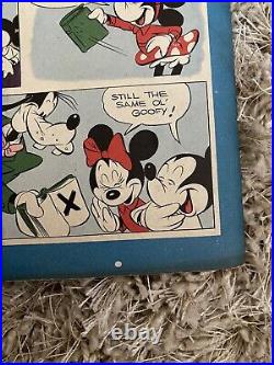 Four Color # 116 1946 Mickey Mouse and the House Of Many Mysteries Dell