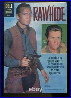 Four Color # 1160 Near Mint 9.2 Rawhide 1st Clint Eastwood Photo Cover Not Cgc