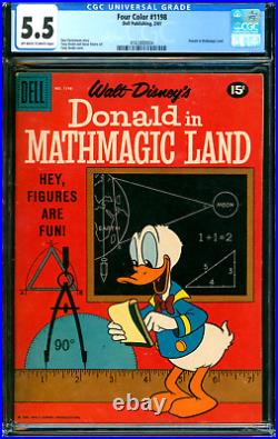 Four Color #1198 Dell Publications 1961 CGC 5.5 Donald Duck