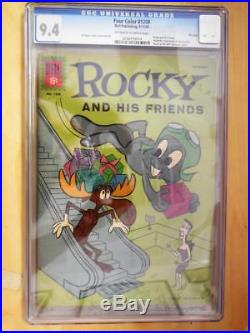 Four Color 1208 CGC Graded 9.4 Rocky and His Friends HIGH GRADE
