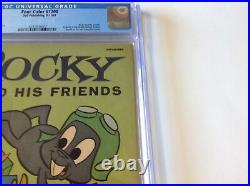 Four Color 1208 Cgc 8.5 Rocky And His Friends Bullwinkle Peabody Dell Comics