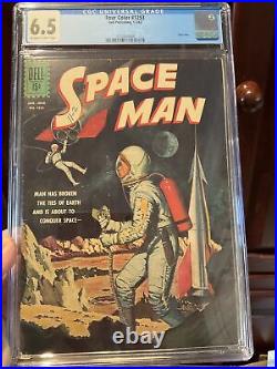 Four Color #1253 CGC 6.5? Dell Comics Space Man Comic? 1962 Vintage L@@K