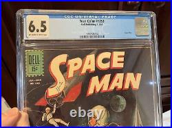 Four Color #1253 CGC 6.5? Dell Comics Space Man Comic? 1962 Vintage L@@K