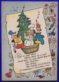 Four Color #126 Christmas with Mother Goose FN+ 6.5 Dell Comic 1946