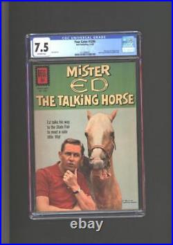 Four Color #1295 CGC 7.5 Mister Ed The Talking Horse Photo Cover 1962