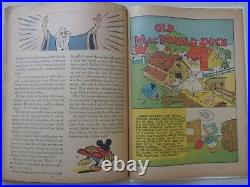 Four Color #13 Reluctant Dragondelldonald Mickey Key Issue! Coverless