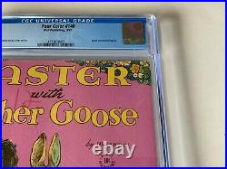 Four Color 140 Cgc 3.5 Easter With Mother Goose Walt Kelly Dell Comics 1947