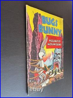 Four Color #142 Bugs Bunny and the Haunted Mountains (Dell, 1947) F/VF