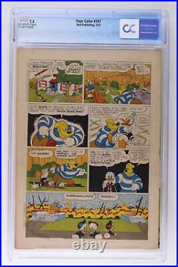 Four Color #142 Dell 1947 CGC 7.5 Donald Duck in Volcano Valley