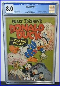 Four Color #147 1947 CGC Graded 8.0 Carl Barks Story, Art Carl Buettner Cover