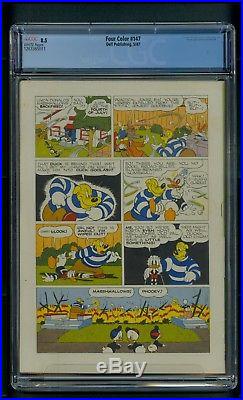 Four Color #147 (1947) CGC Graded 8.5 Donald Duck Volcano Valley Carl Barks