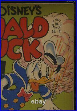 Four Color #147 CGC 6.0 (Dell, 1947) Donald Duck by Carl Barks