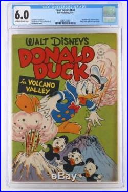 Four Color #147 CGC 6.0 FN Dell 1947 Donald Duck, Huey, Dewey & Louie Apps