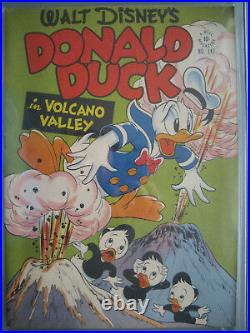 Four Color #147 CGC 8.5 Dell 1947 Donald Duck in Volcano Valley by Carl Barks