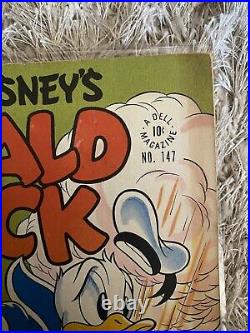 Four Color # 147 Dell Comics 1947 Disney Donald Duck Volcano Valley Carl Barks