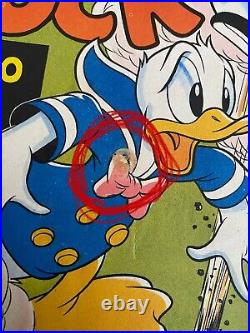 Four Color # 147 Dell Comics 1947 Disney Donald Duck Volcano Valley Carl Barks