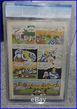 Four Color #147 Donald Duck In Volcano Valley Cgc Graded 7.5