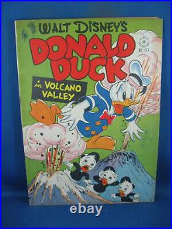Four Color 147 Donald Duck Vg Volcano Valley Carl Barks Dell 1947