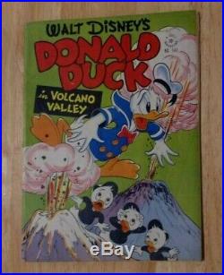 Four Color #147 Sharp Fn+ Volcano Valley Barks Donald Duck 1947 Classic