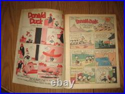 Four Color #147 Walt Disney's Donald Duck Volcano Valley 1947 Carl Barks VG