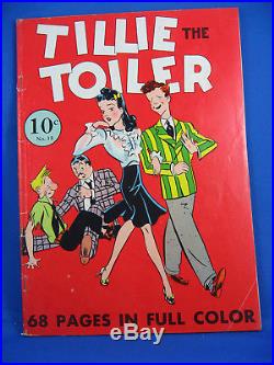 Four Color 15 TILLIE THE TOILER F- FIRST ISSUE 1937 SCARCE