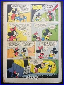 Four Color #157 Mickey Mouse And The Beanstalk Rare 1947 Golden Age