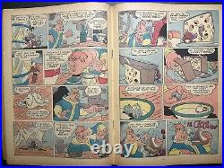 Four Color #157 Mickey Mouse And The Beanstalk Rare 1947 Golden Age