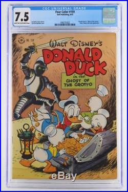 Four Color #159 CGC 7.5 VF- Dell 1947 Donald Duck, Huey, Dewey & Louie Apps