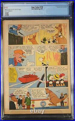 Four Color #159 Donald Duck In Ghost Of The Grotto Dell Golden Age Barks Cgc 6.5